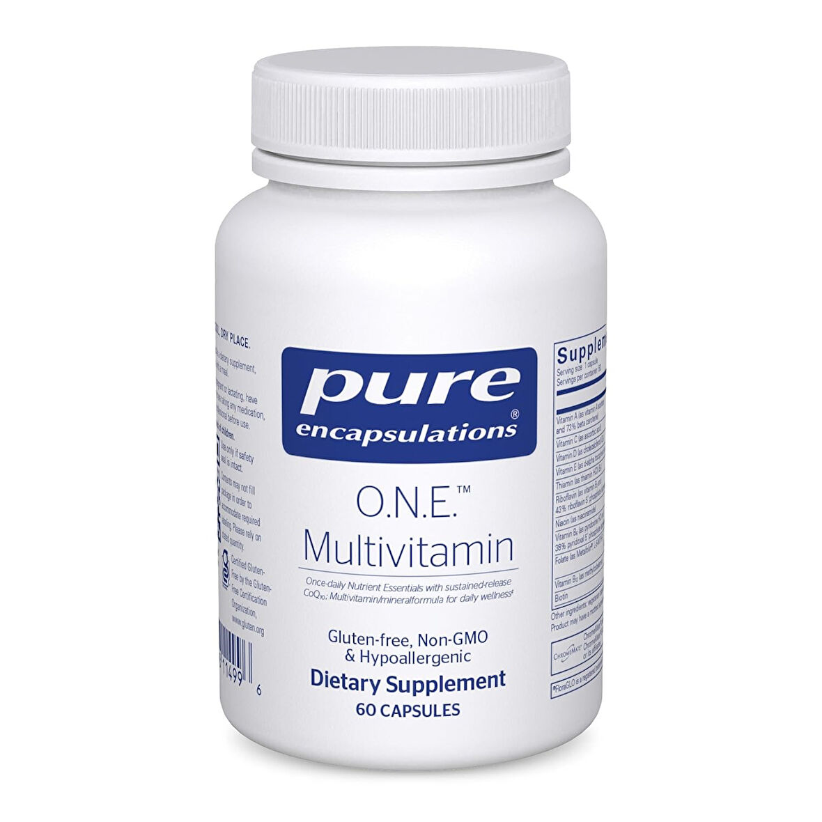 Pure Encapsulations ONE Multivitamin 60 Kapsül