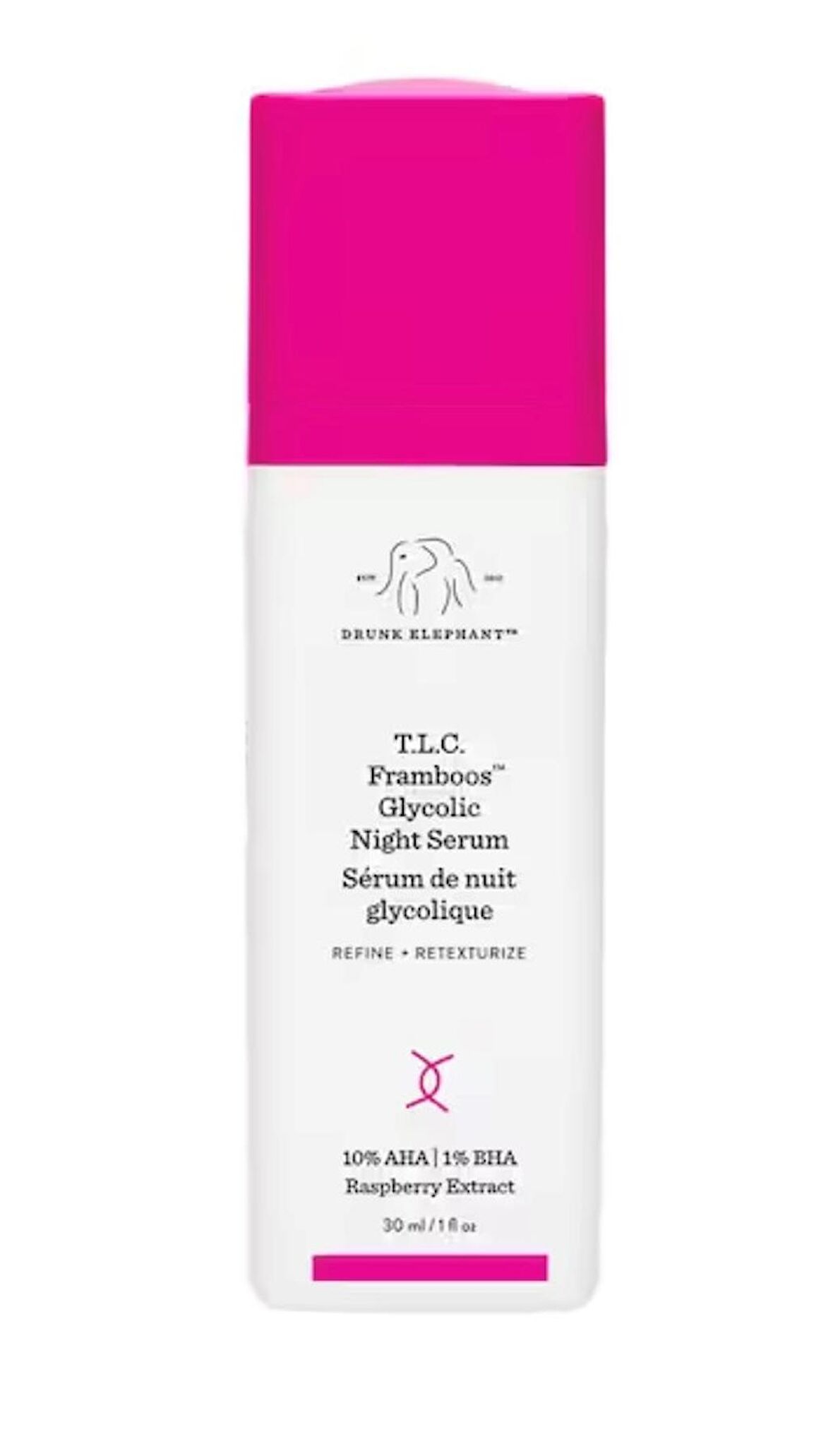 T.L.C. Framboos Glycolic Night Serum- Glikolik Asitli Gece Serumu 30 ML