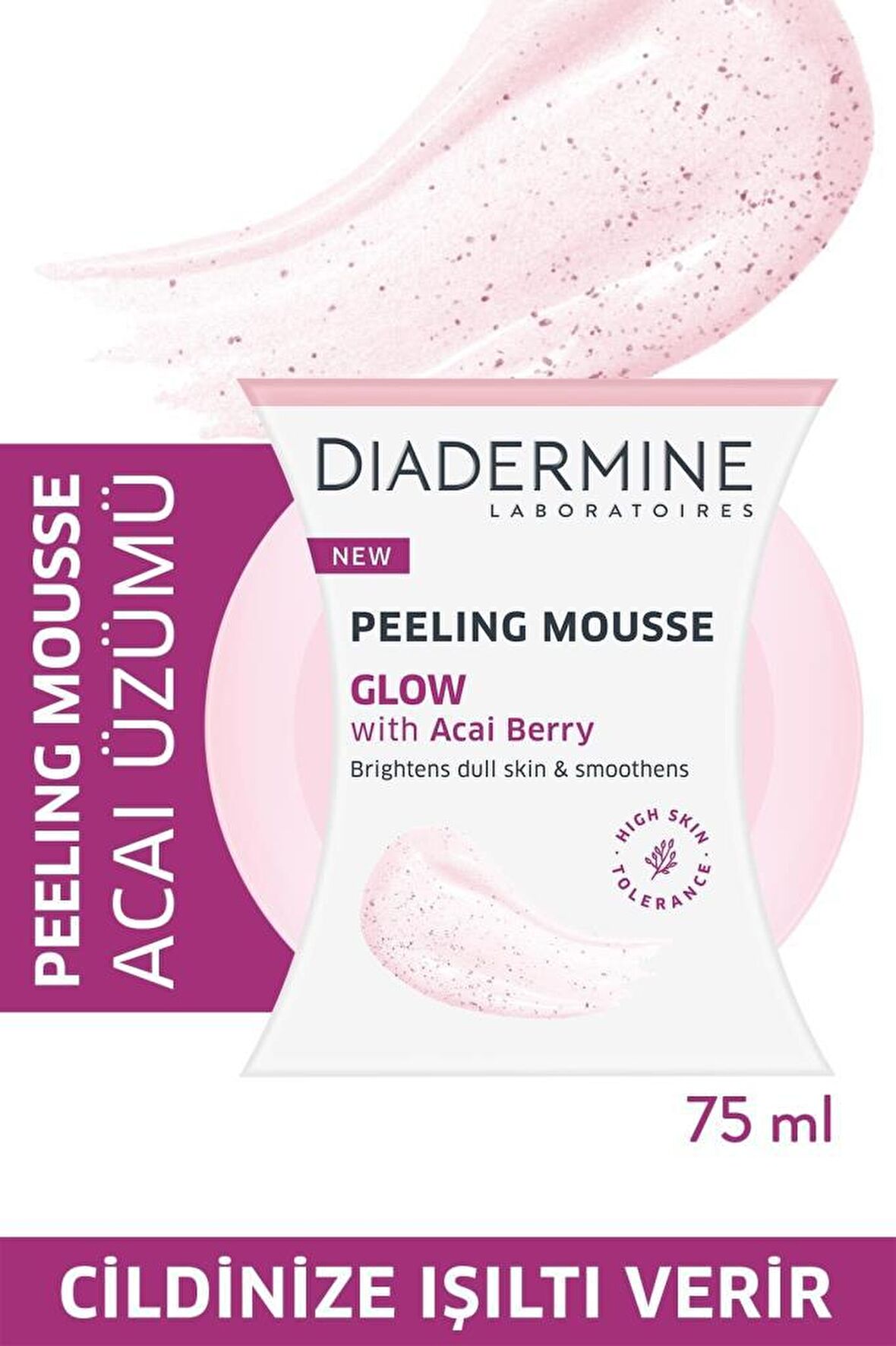 DİADERMİNE PEELİNG MOUSSE KÖPÜK PEELİNG 75 ML ACAİ