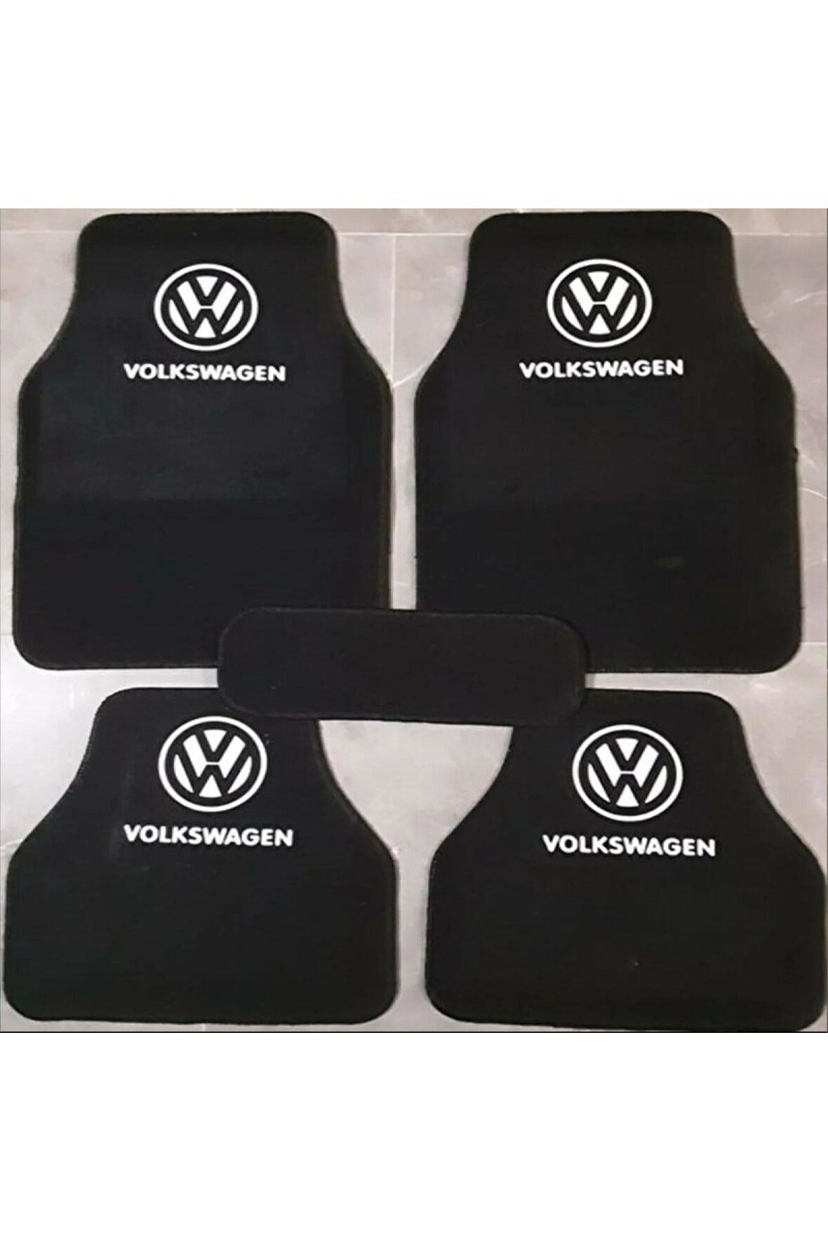 Volkswagen Golf Siyah Halı Paspas Seti (5 Adet)