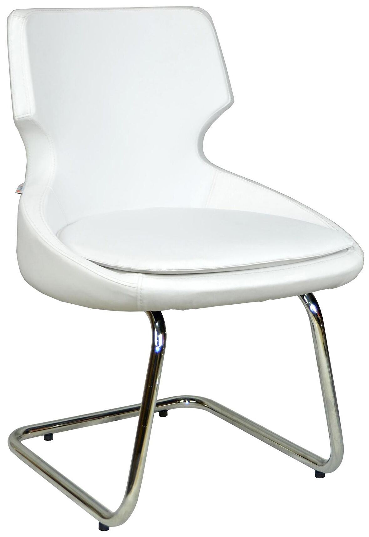 Bürocci Zaga Metal Ayaklı  Misafir Koltuğu-Beyaz-2023J0109 