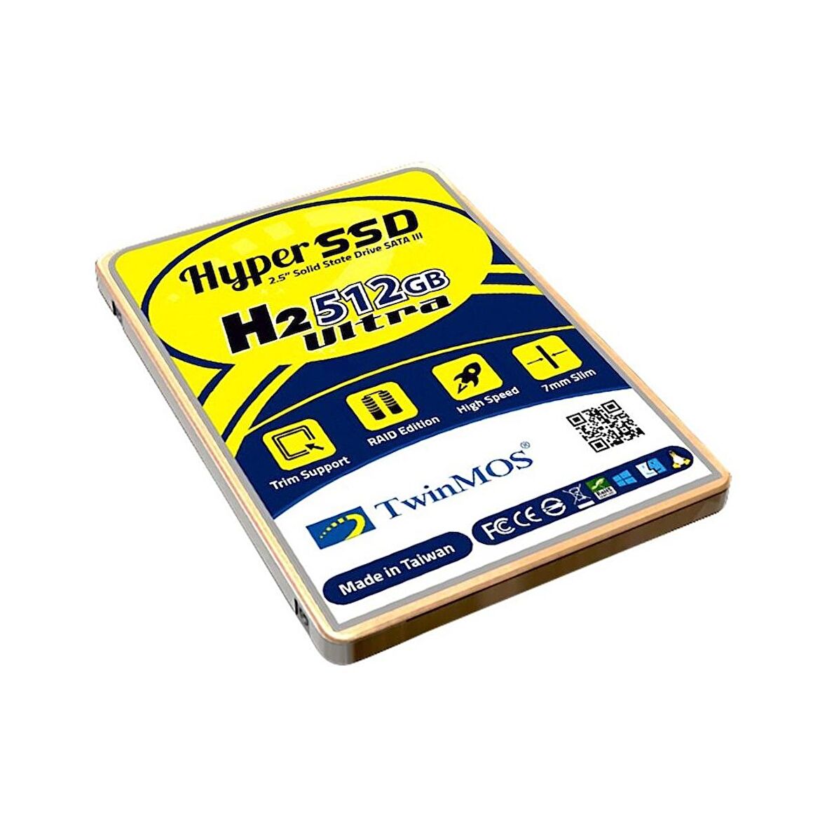 Twinmos TM512GH2U Sata 3.0 512 GB SSD