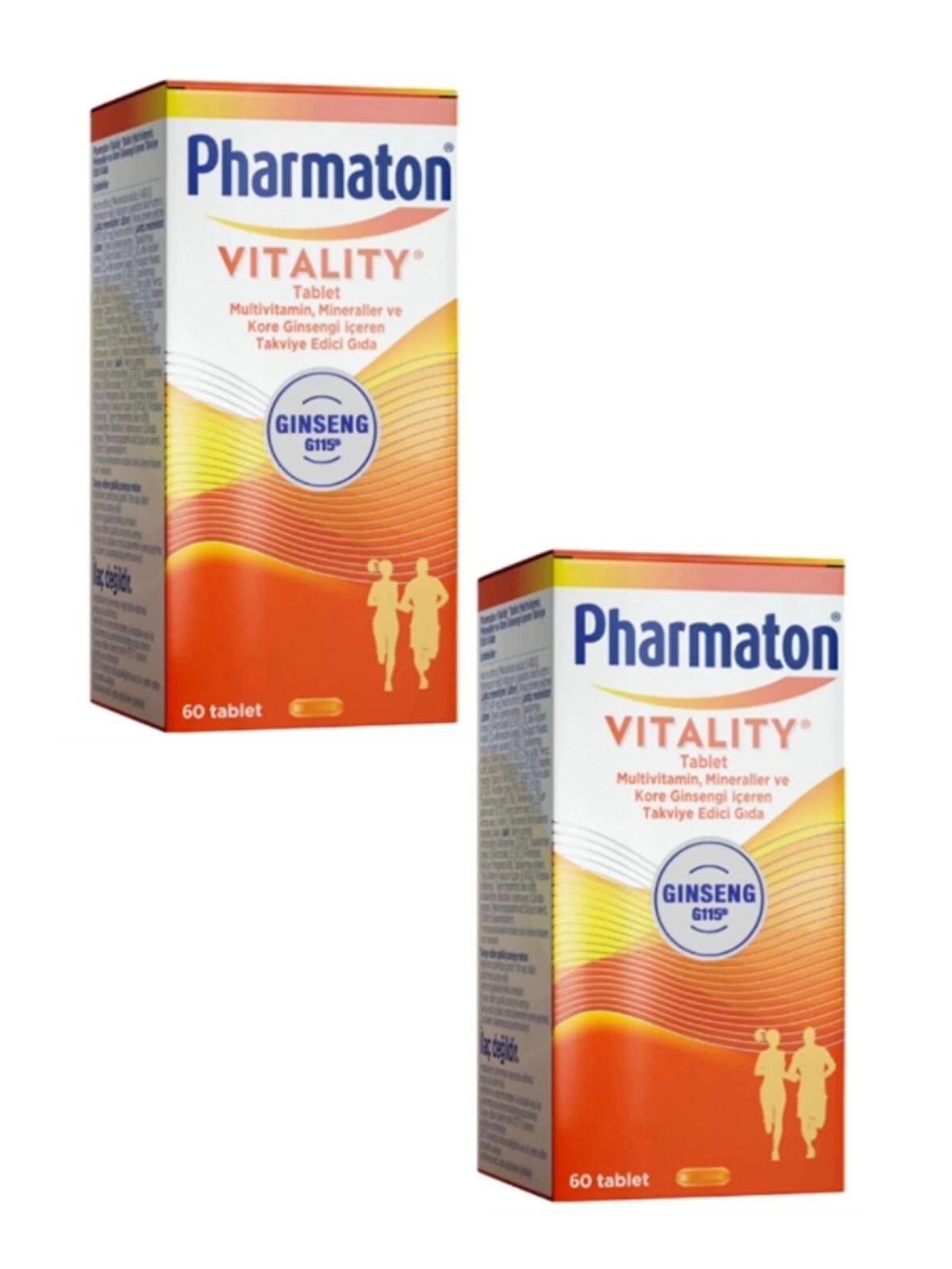 Pharmaton Vitality 60 Tablet X 2 Adet