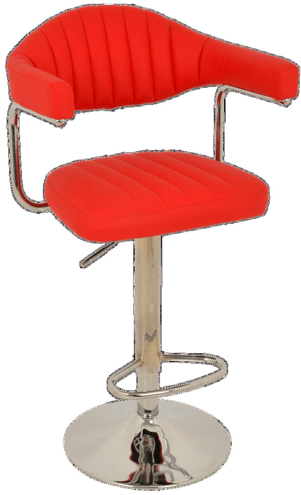 Bürocci  Bar Sandalyesi-Kırmızı-9600S0116