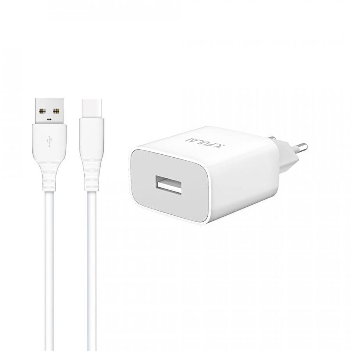 K.Fulai KA-01T Type-C 10 Watt Hızlı Şarj Aleti Beyaz