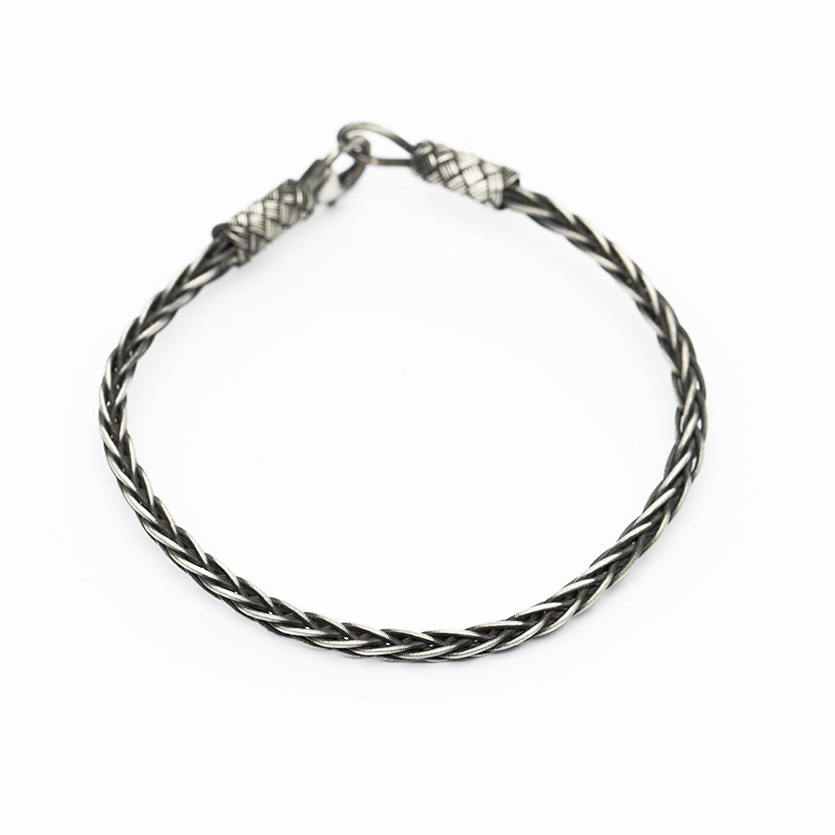 El İşçiliği Foxtail Tasarım 1000 Ayar Gümüş Kazaz Kadın Bileklik