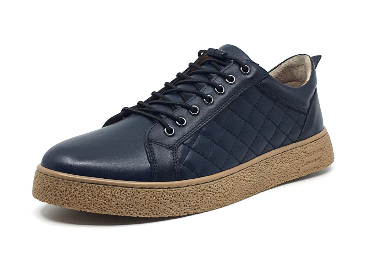 Goldbrand %100 Hakiki Deri Erkek Kışlık Rahat Günlük Casual Süs Bağcıklı Ayakkabı 40-44