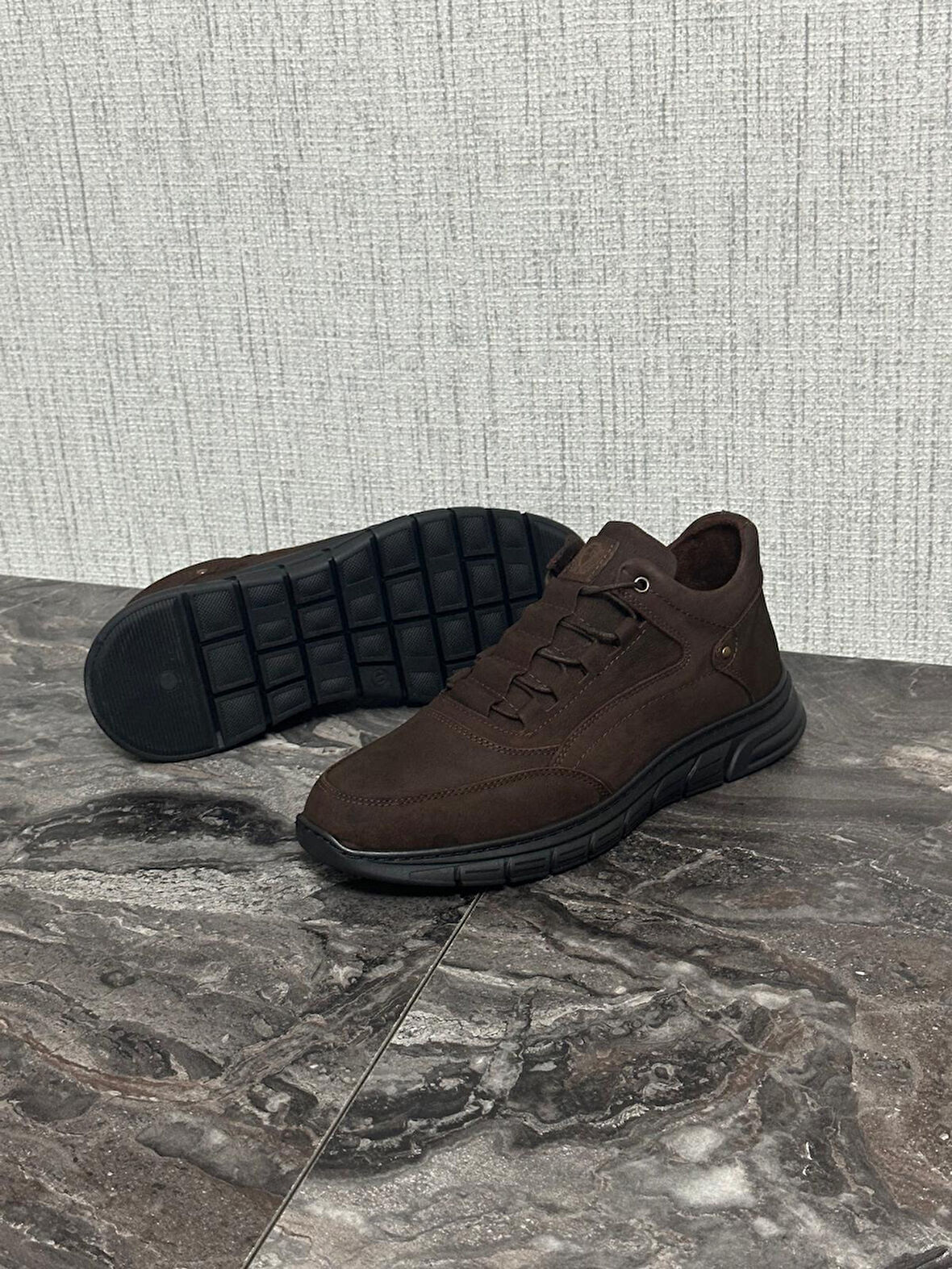 Goldbrand %100 Hakiki Deri Erkek Kışlık Outdoor Günlük Su & Soğuğa Dayanıklı Spor Kısa Bot 40-44