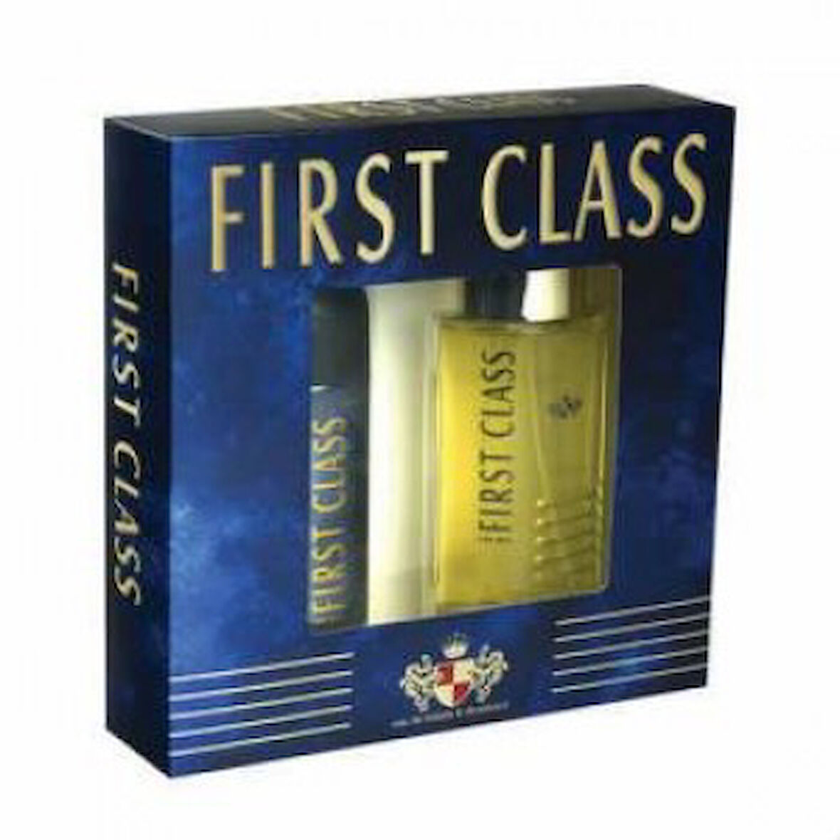 First Class 100ML EDT+150ml Deodorant Erkek Parfüm Set Kofre