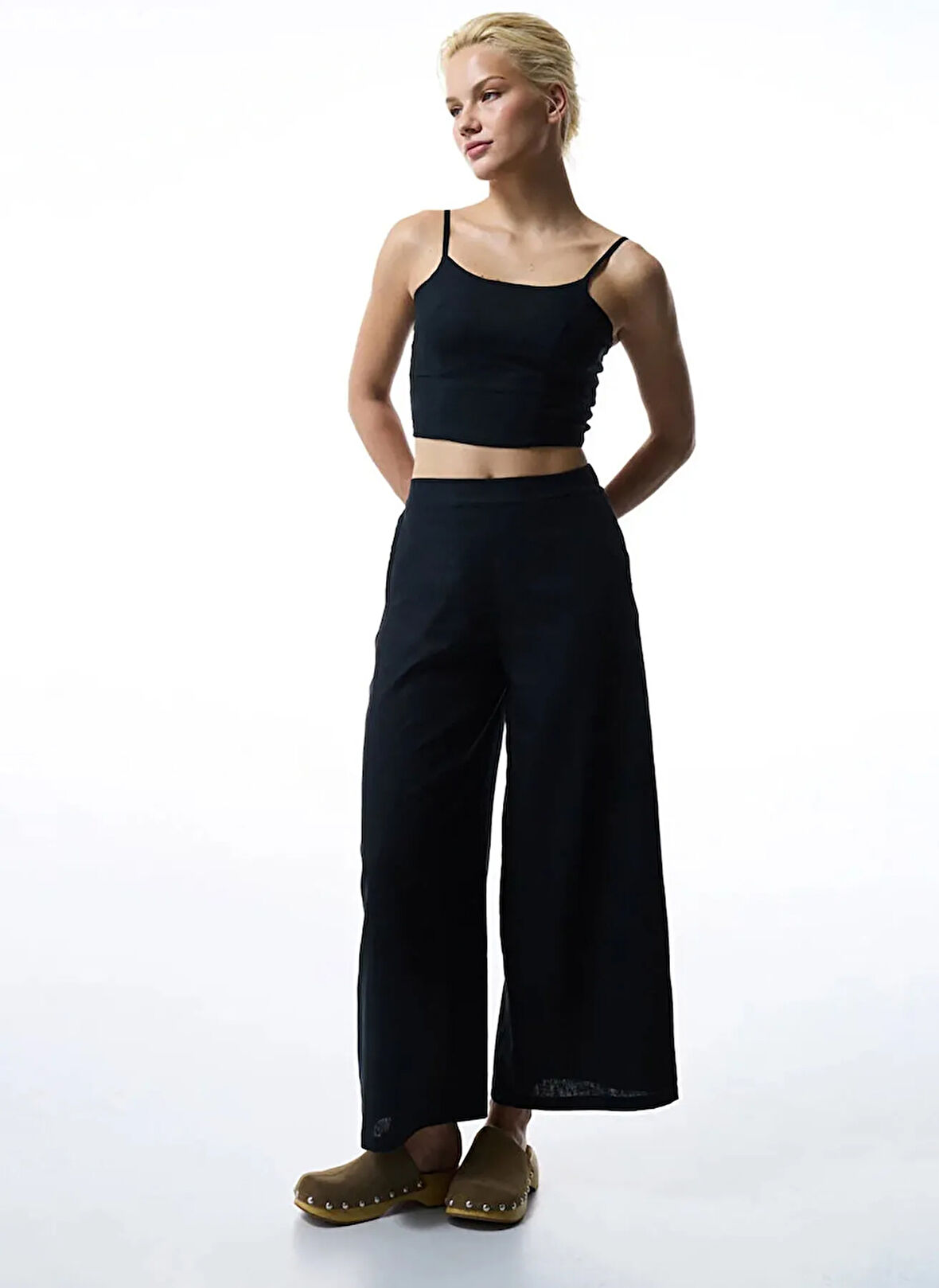 Penti Düz Yaka Siyah Kadın Büstiyer PL4Y7ZUA25IY