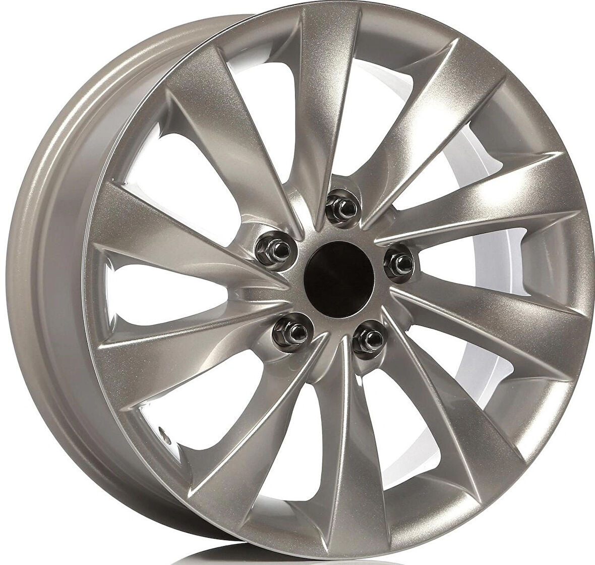VOLKSWAGEN UYUMLU JANT W017 7.5X17 5X112 ET-45 57.1 SİLVER (4 ADET)