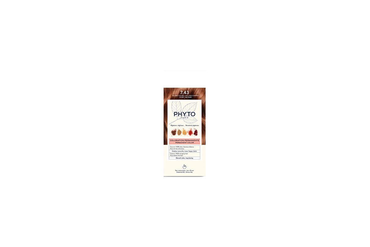 Phyto Color Saç Boyası 7.43 Kumral Bakır Dore