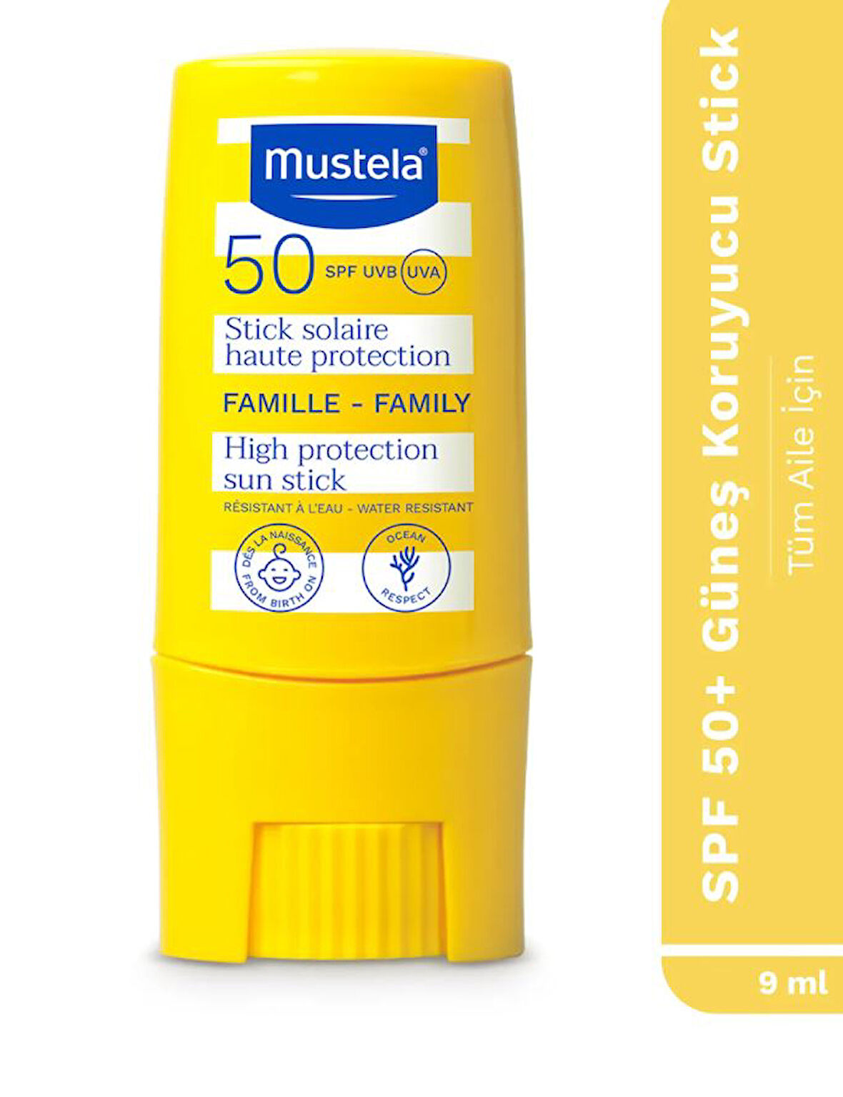 Mustela Very High Protection Sun Stick SPF50+ 9 ml