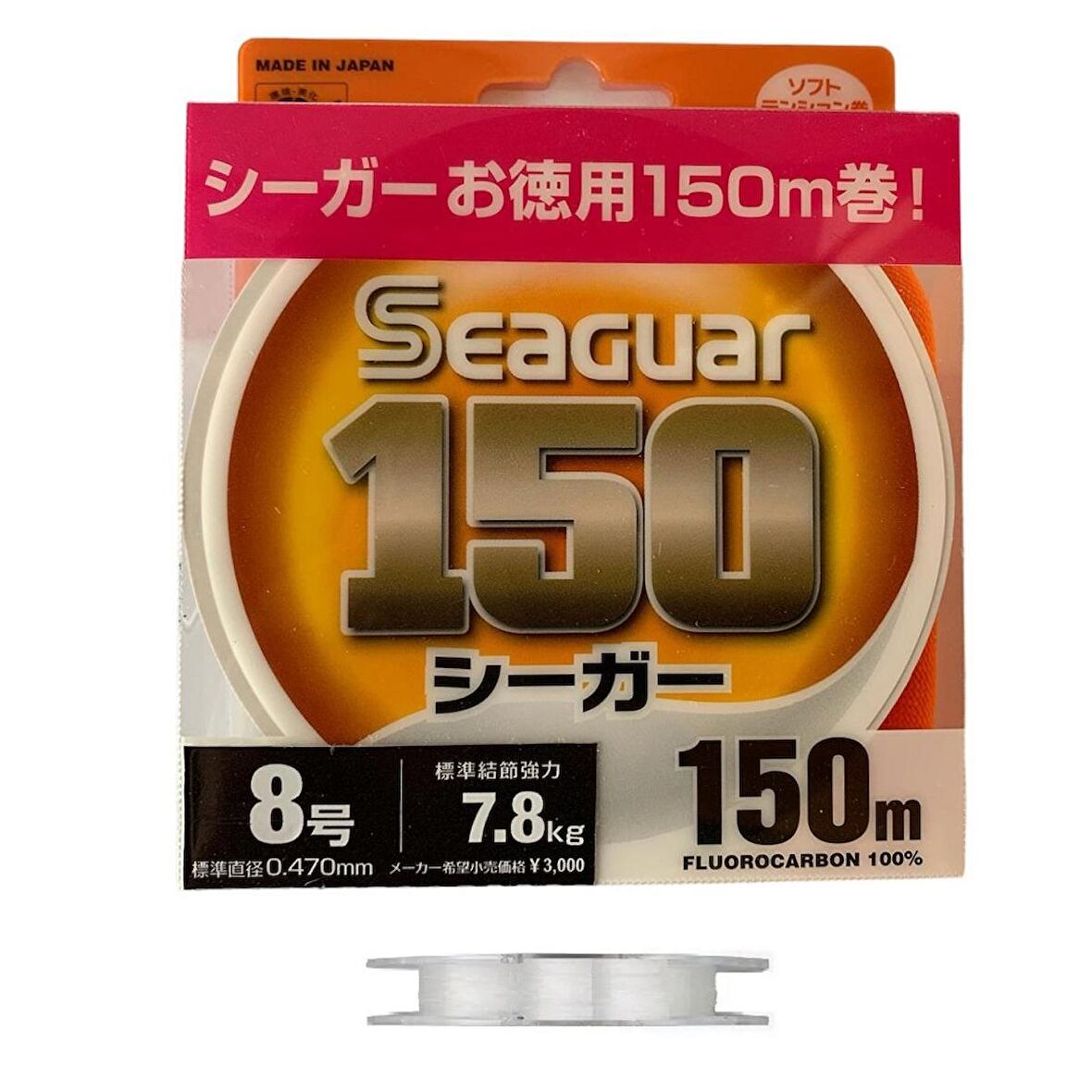 Seaguar 150 %100 Fluoro Carbon Misina 150mt 0.47mm