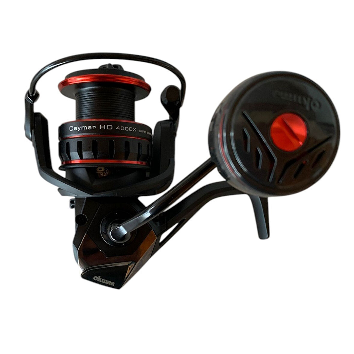 Okuma Ceymar HD CHD-4000XA2 Matt Black 7+1BB Spin Olta Makinesi