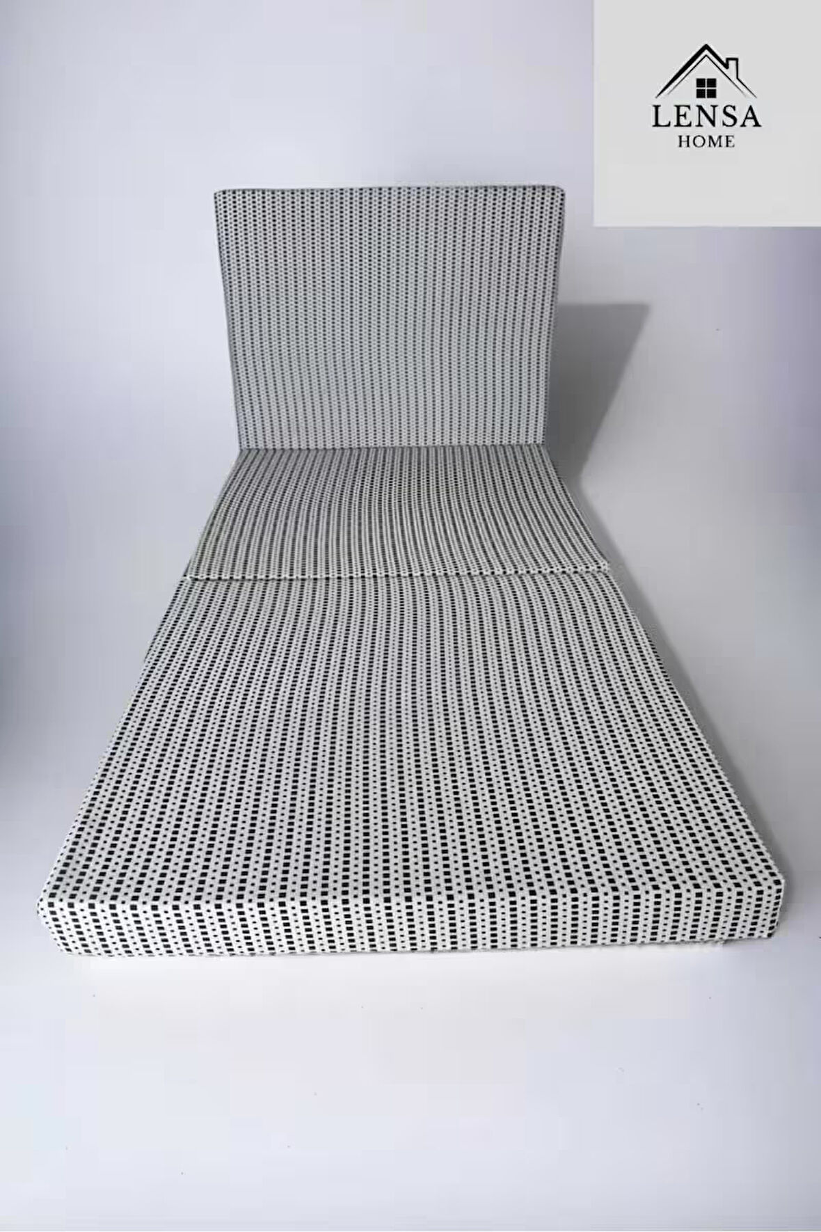 Katlanır Yer Yatağı-sünger Yatak-minder Yatak-80x180cm 10cm-çok Amaçlı Yatak-akustikküçükbeyaz