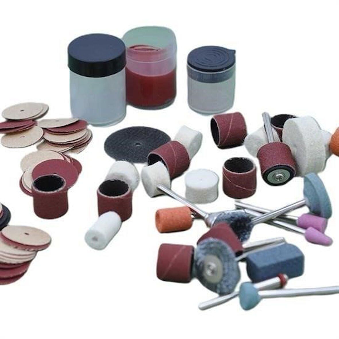 By Nevser® 105 Parça Metal Zımpara Gravür Taşlama Oyma Seti Kalıpçı Takımı