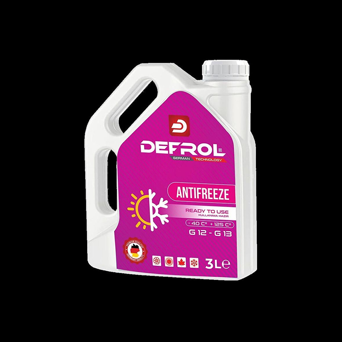 Organik OAT ANTİFRİZ -40 PEMBE 3 Lt