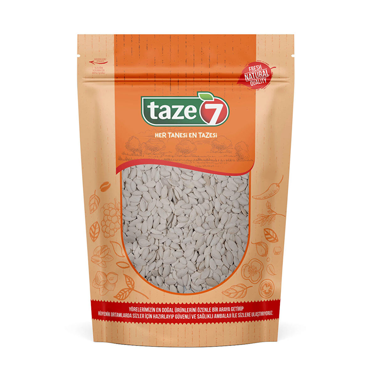 Taze7 Çiğ Kabak Çekirdeği 1 kg 