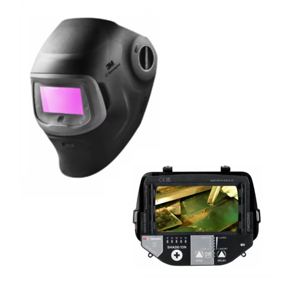 3M Speedglas G5-03 E Komple Kaynak Başlığı Kaynak Maskesi 631010