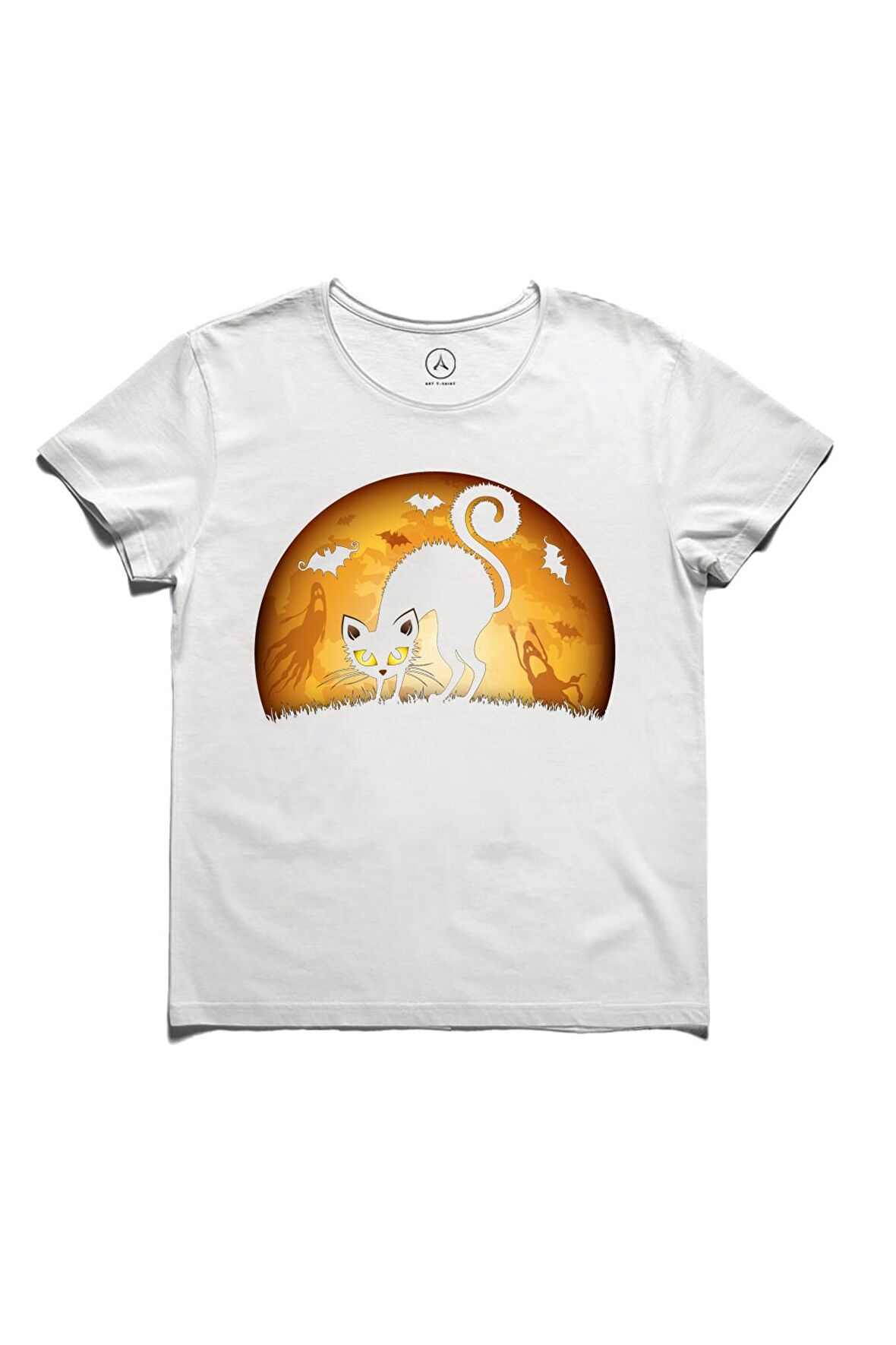 CAT ON THE MOON TİŞÖRT
