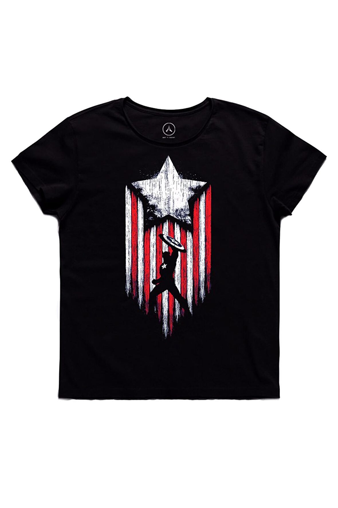 ART T-SHIRT - CAPTAIN AMERICA SHIELD TİŞÖRT