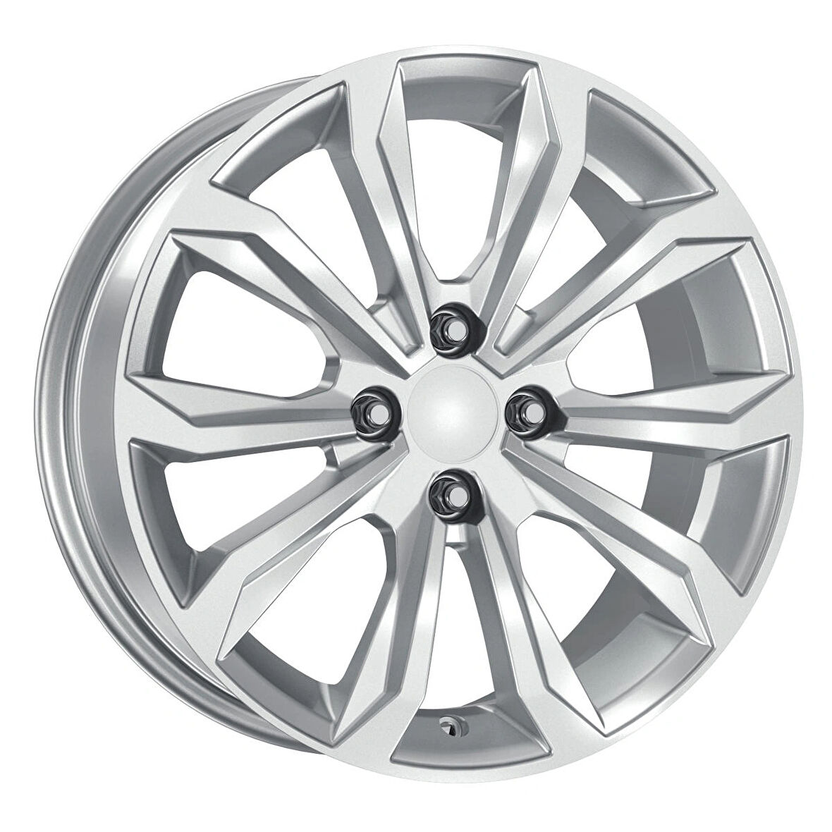 RENAULT CLİO UYUMLU JANT DY1486 6.5X16 4X100 ET-35 60.1 SİLVER (4 ADET)