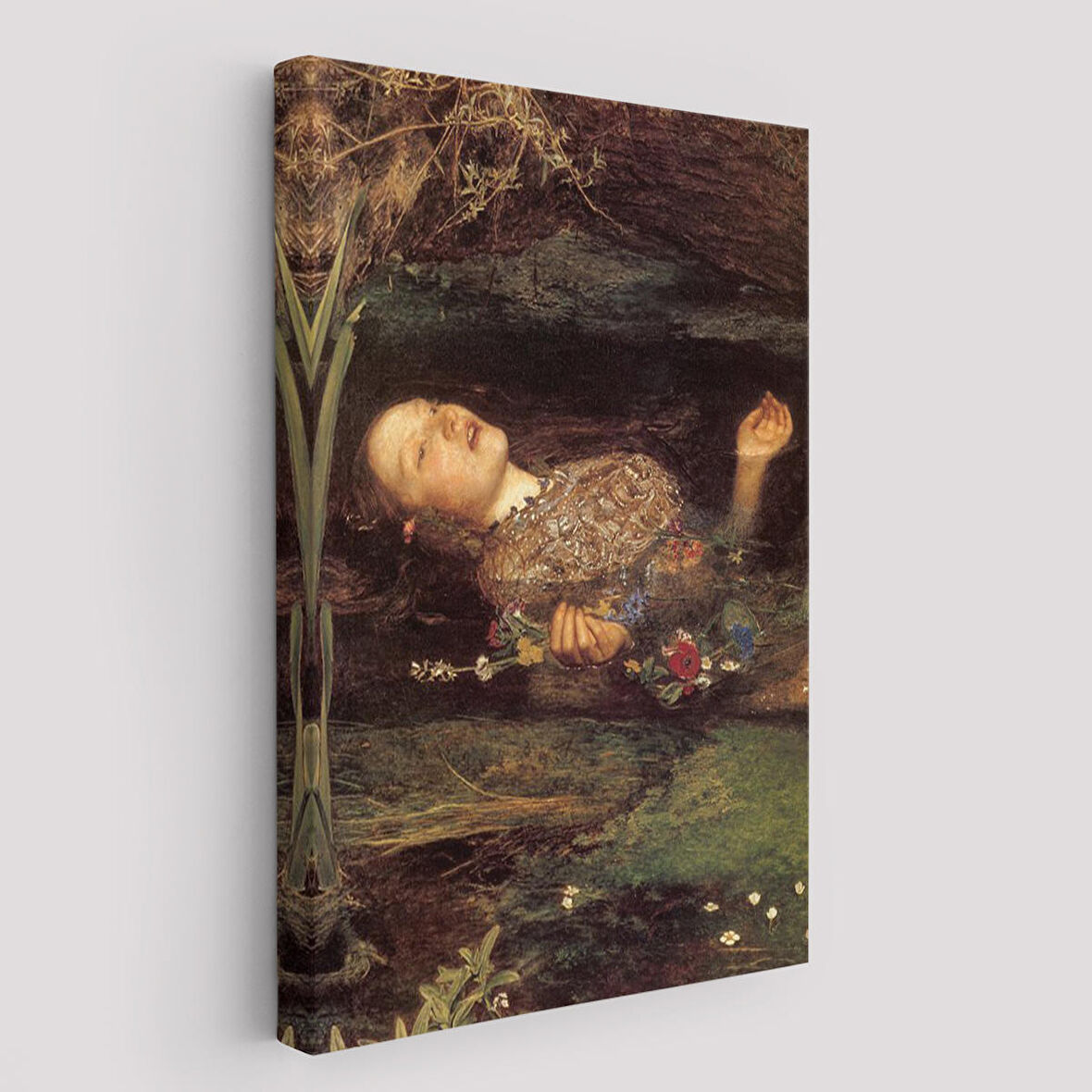 Shakespeare'in Ophelia'sı Hamlet Dekoratif Duvar Tablosu-6319
