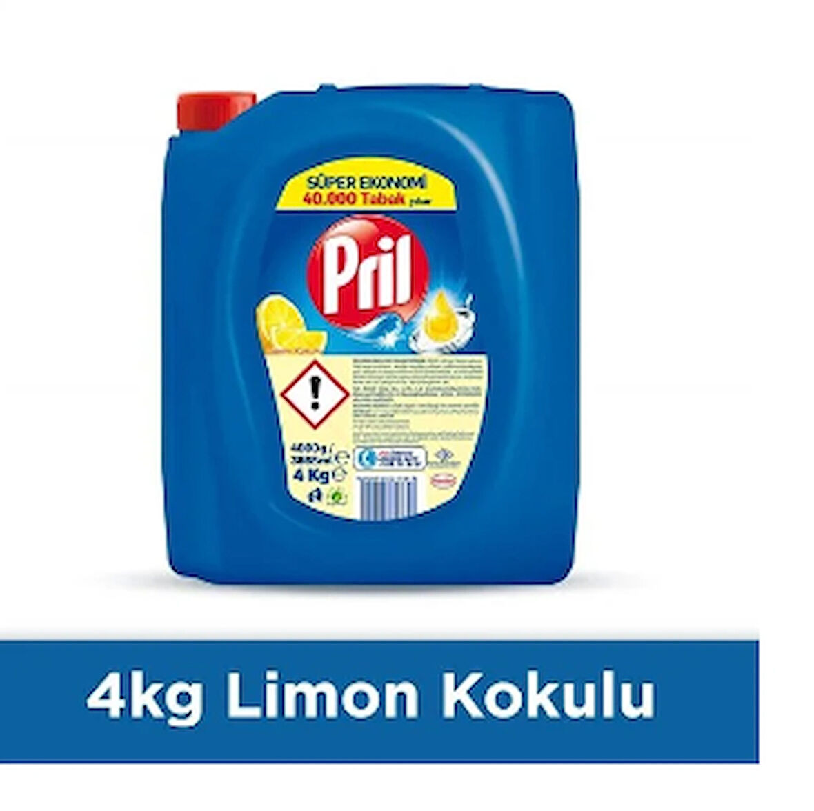 Pril Limon Bulaşık Deterjanı Sıvı 4 kg
