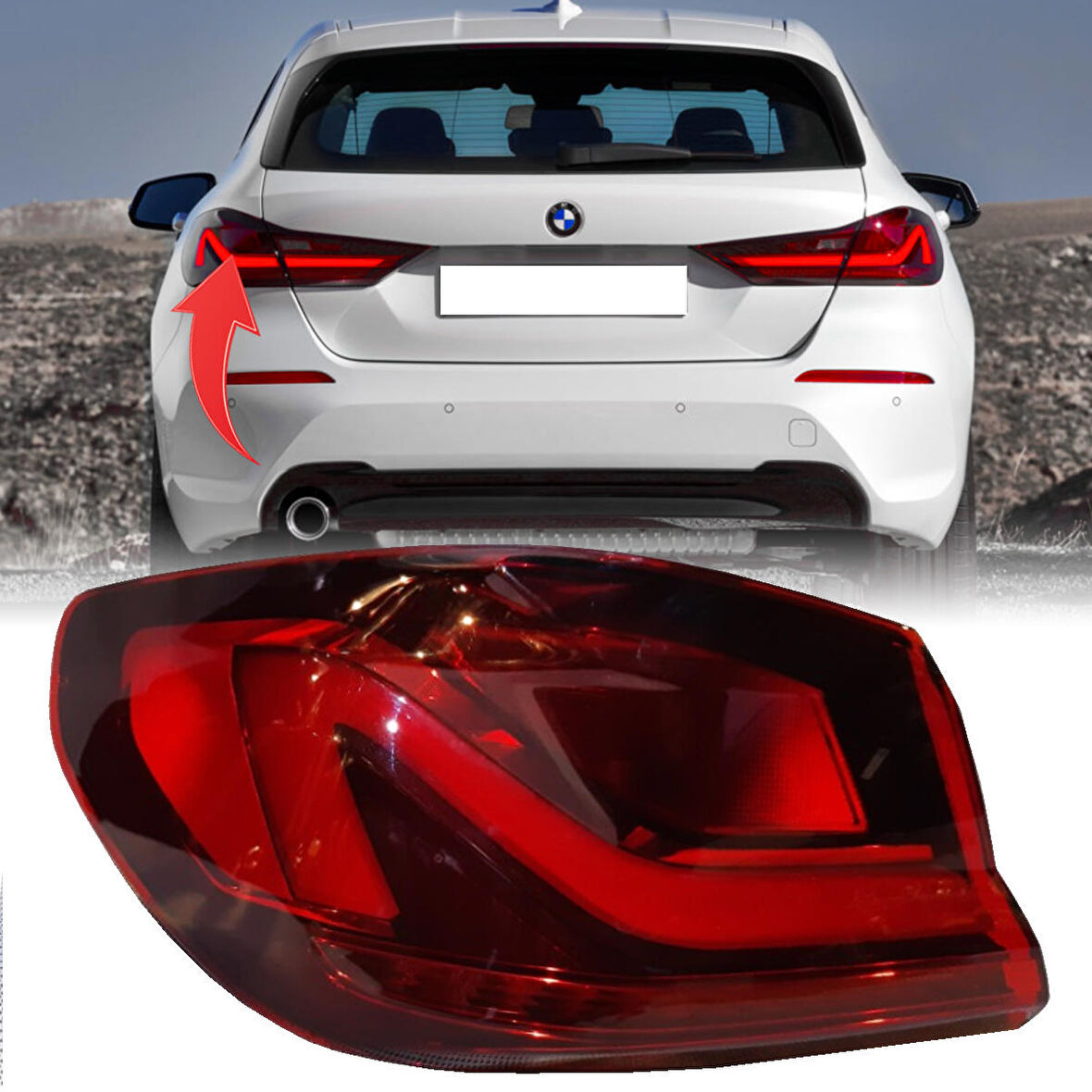 DEPO STOP LAMBASI DIŞ SOL BMW F40 18- - 63217450643