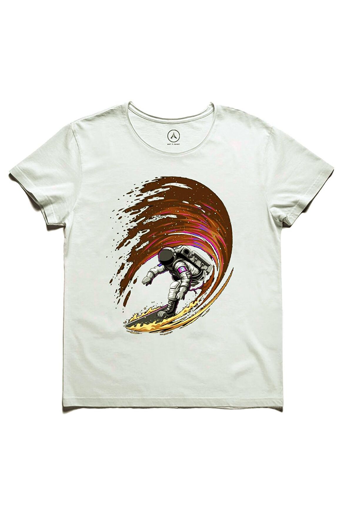 ART T-SHIRT - SURFING IN SPACE TİŞÖRT