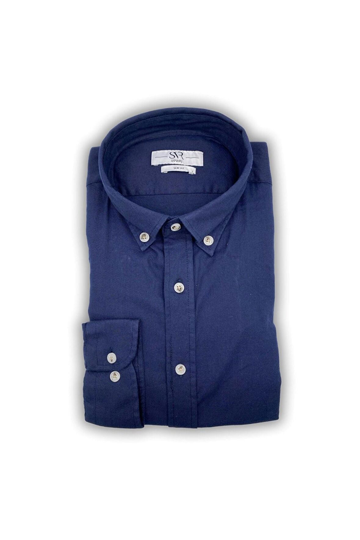 Süvari Gabardin Esnek Kumaş Spor Gömlek