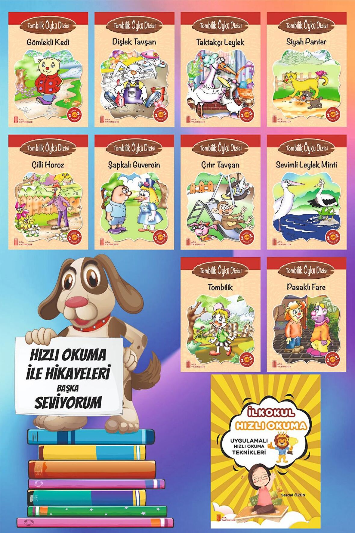 Ata 3.Sınıflar İçin Tombilik Öyküler Dizisi + Hızlı Okuma