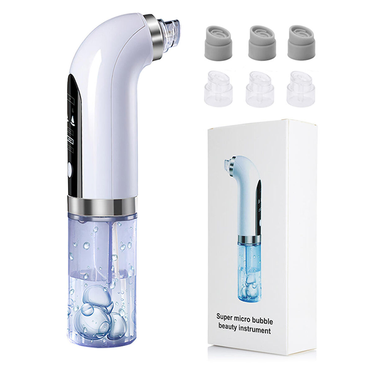 Nemlendiricili Yüz Burun Siyah Nokta Temizleyici Peeling Cilt Temizleme Makinesi