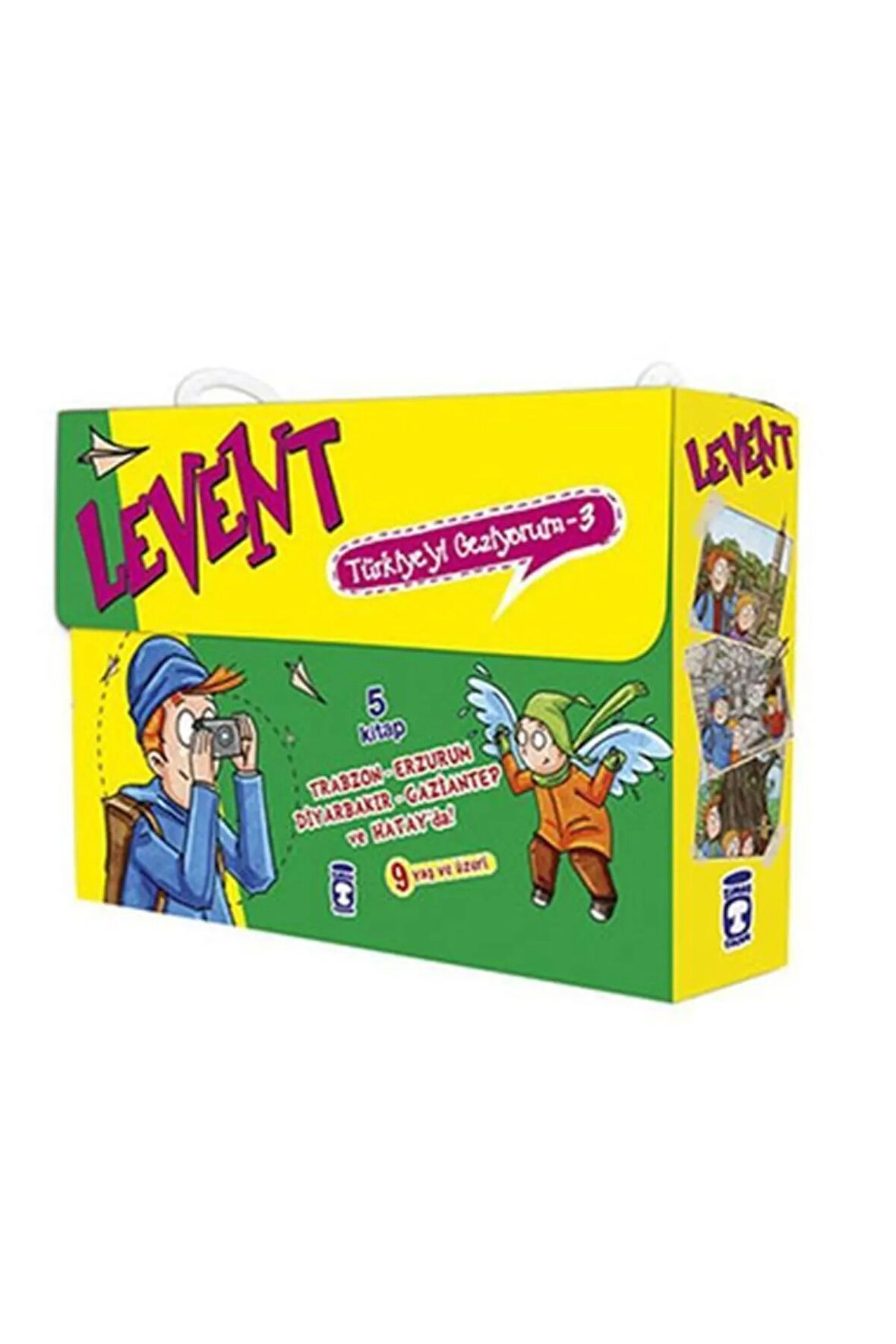 Levent Türkiyeyi Geziyorum 3 Set - (5 Kitap) Timaş Yayınları