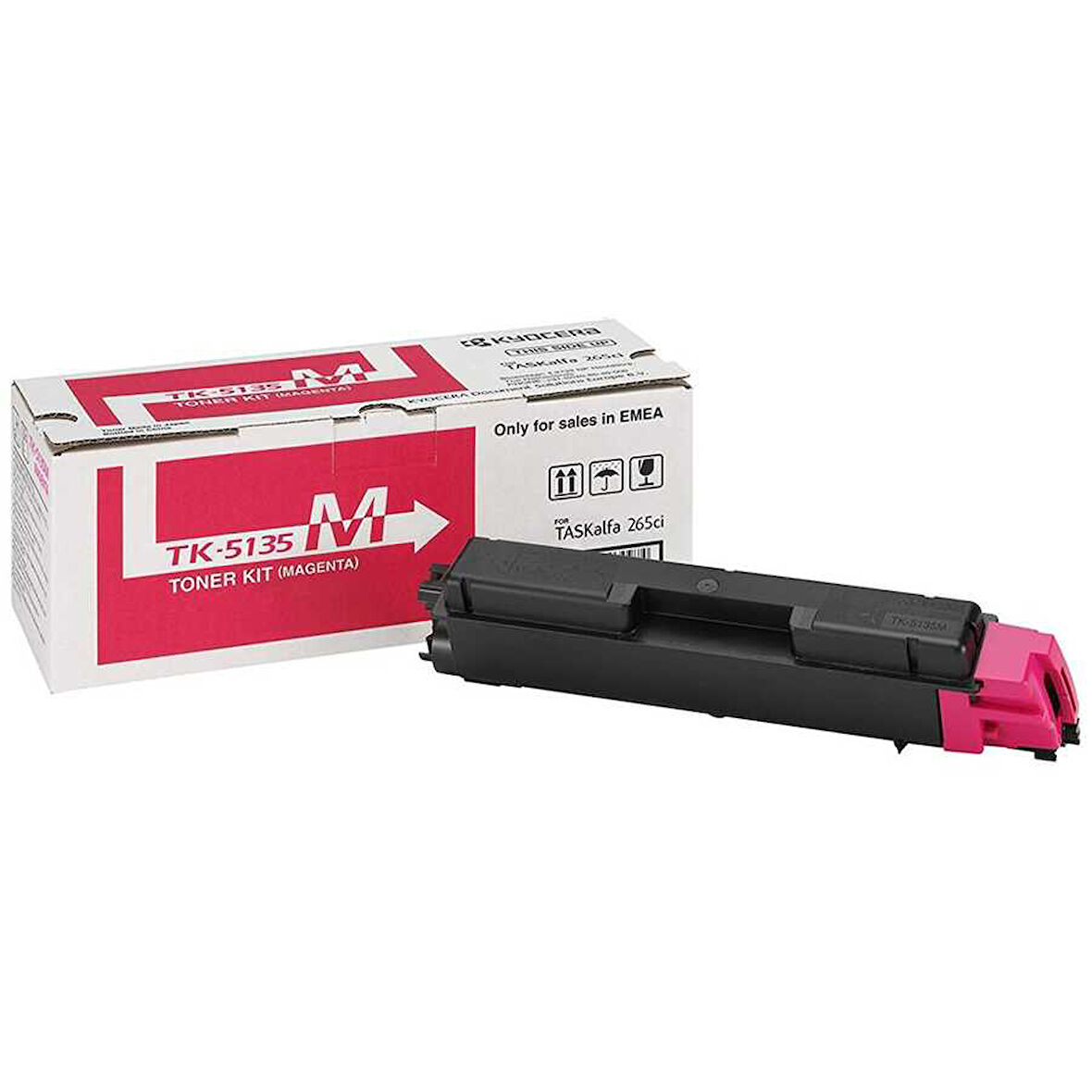 Kyocera TK-51351T02PABNL0 Kırmızı Orijinal Toner