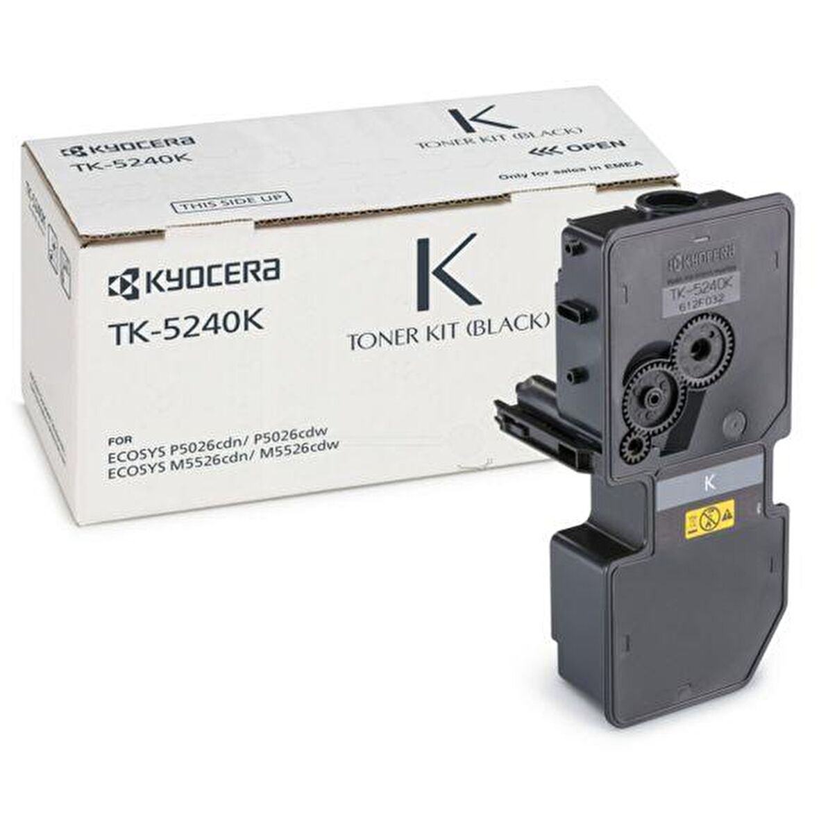 Kyocera TK-5240K Black Siyah Orjinal Fotokopi Toneri Ecosys M5526cdn-5526cdw P5026cdn-5026cdw 4.000