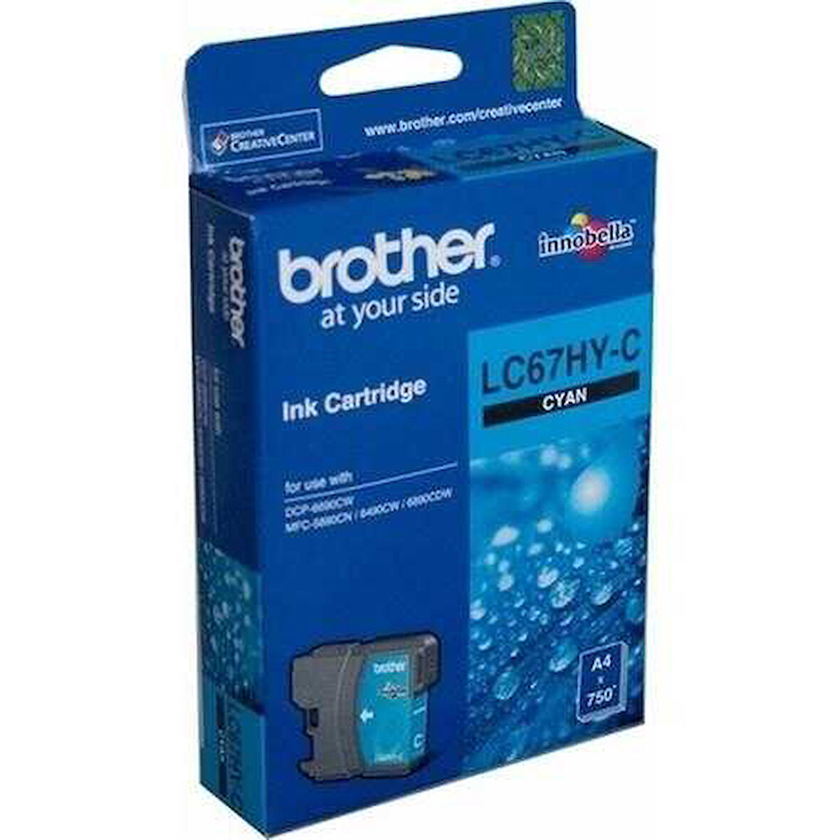 Brother LC67HY-C Mavi Kartuş