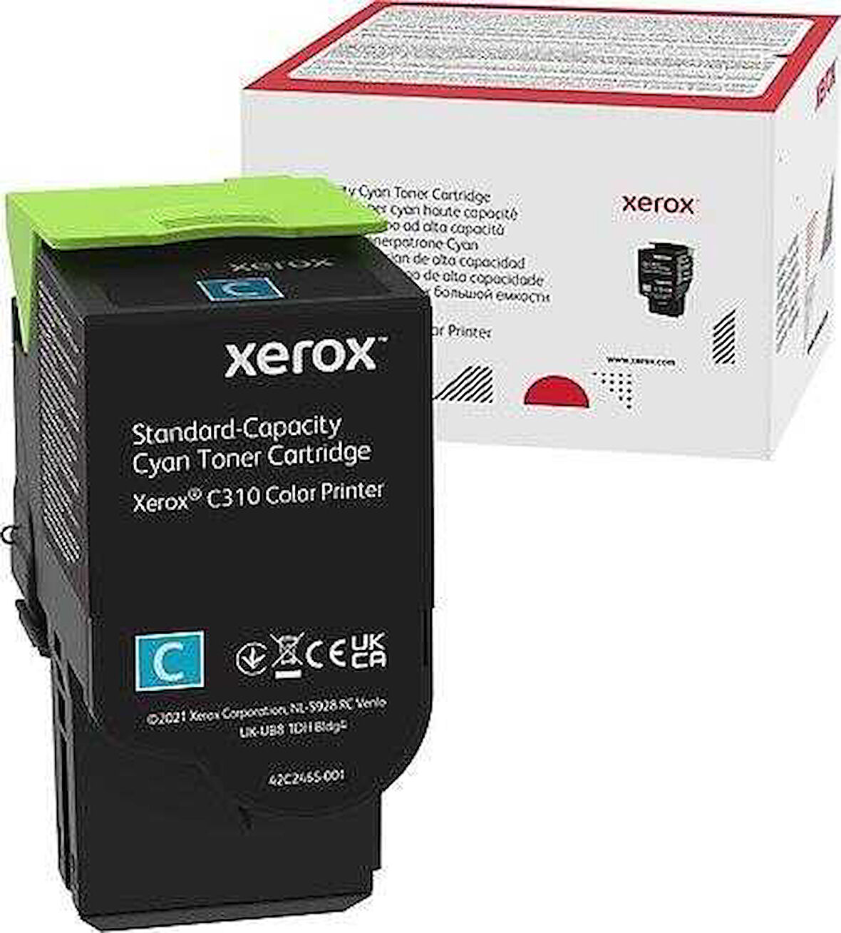 Xerox C310C315 006R04361 Mavi Orijinal Toner