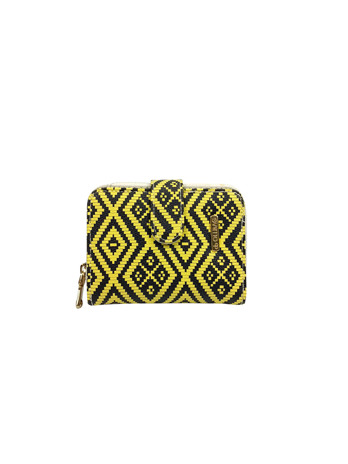SİA ÇANTA Ollbag Kilim Desenli OrtaBoy Kadın Cüzdan Cift Yönlü Kart & Resim Konulabilir Ana Bölümler Orta Fermuarlı Göz Küçük Çanta Çüzdanı
