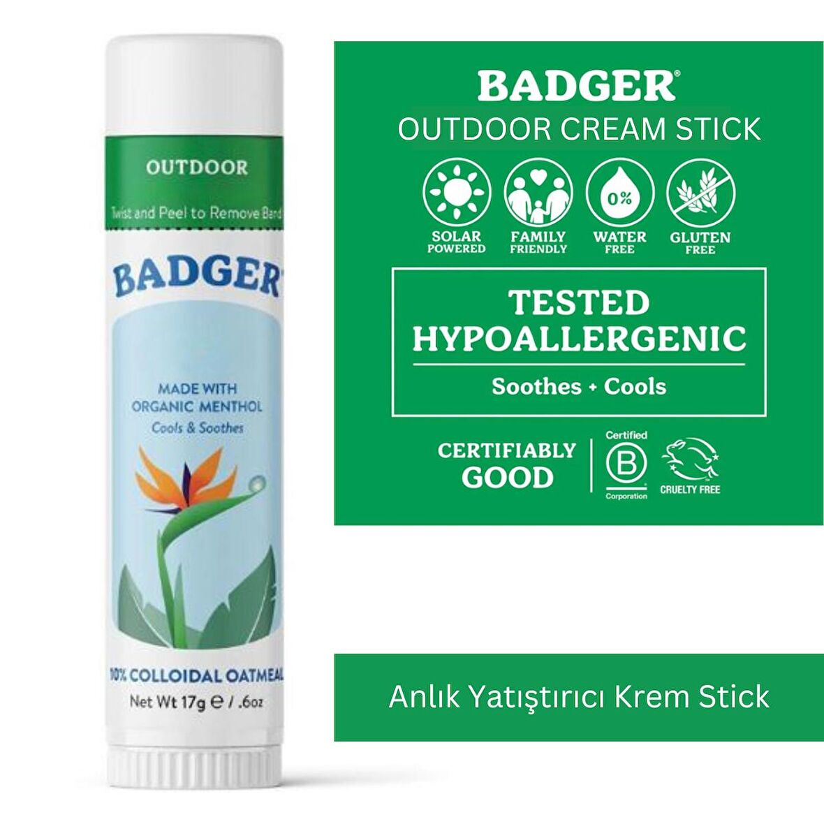 Badger Outdoor Cream Stick