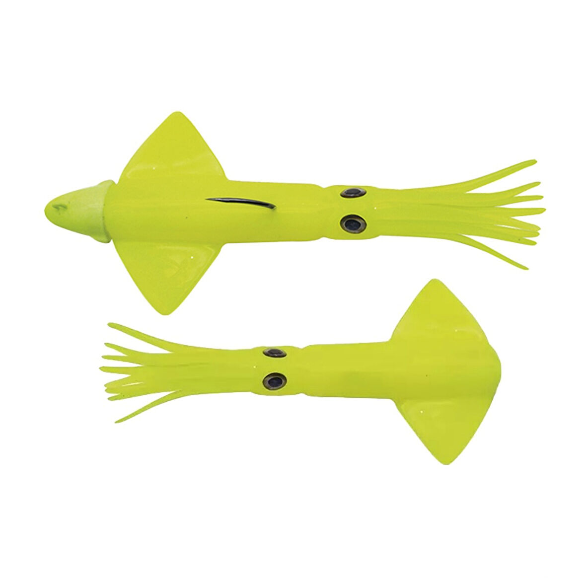 JLC IKA 30 Combo Set 46gr 12.4cm #02 Glow Yellow (2+1) Silikon Kalamar