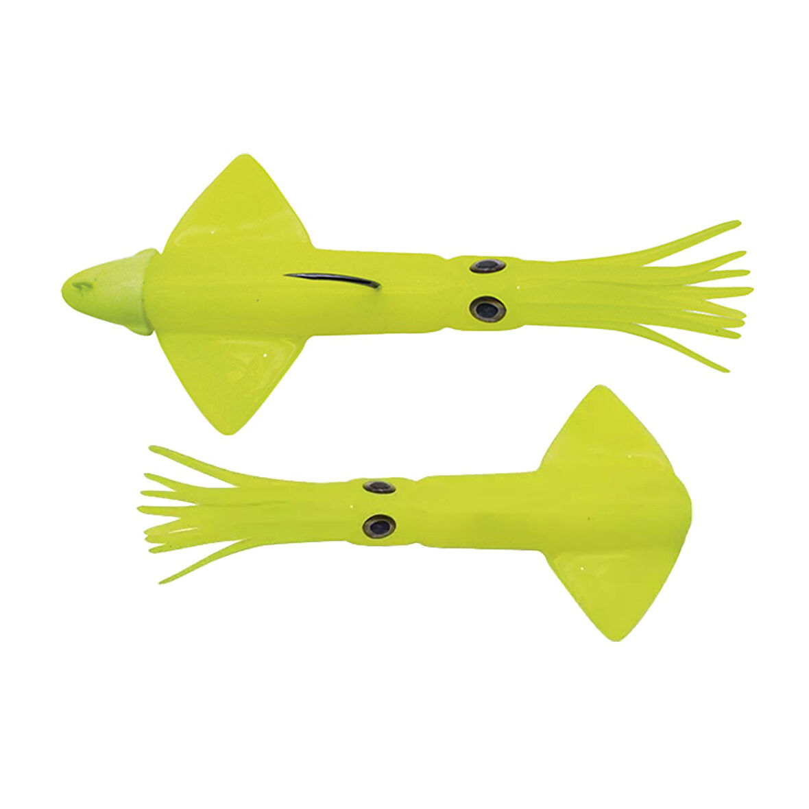 JLC IKA 10 Combo Set 26gr 11.9cm #02 Glow Yellow (2+1) Silikon Kalamar