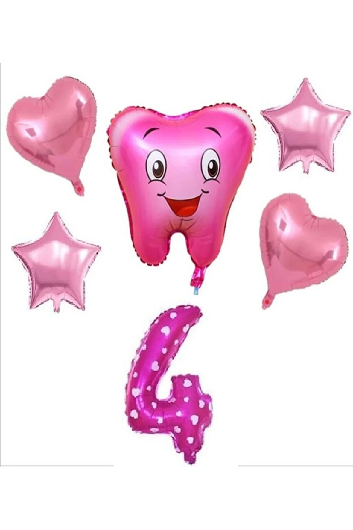 PEMBE DİŞ BUĞDAYI BALON SETİ
