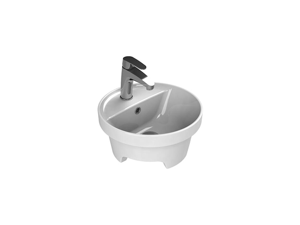 Cerastyle Turkuaz Suit 38 Cm Tezgahüstü Lavabo