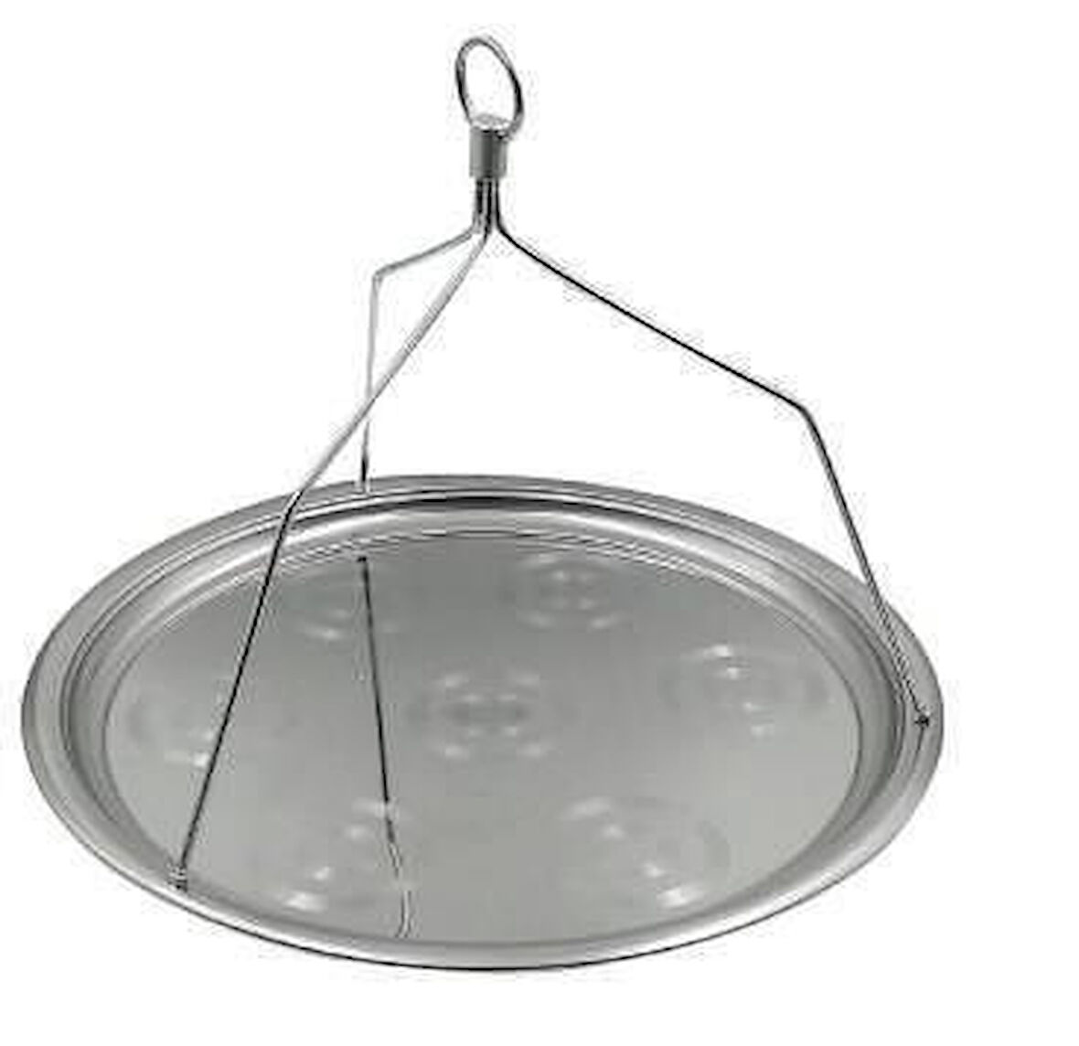Anka Askılıklı Tepsi Çelik 40 cm 