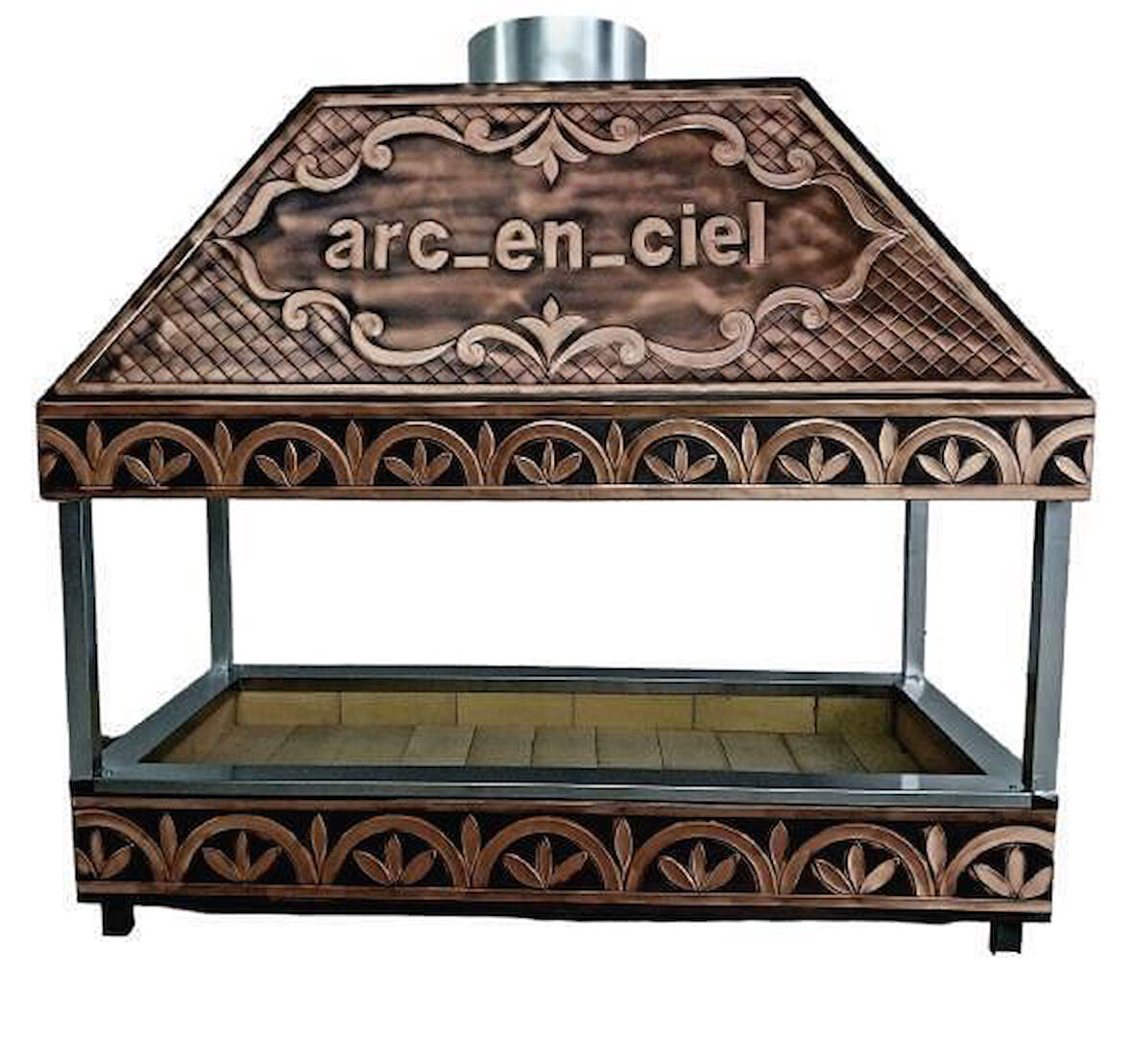 Anka Bakır Eko Kapalı Izgara 250cm