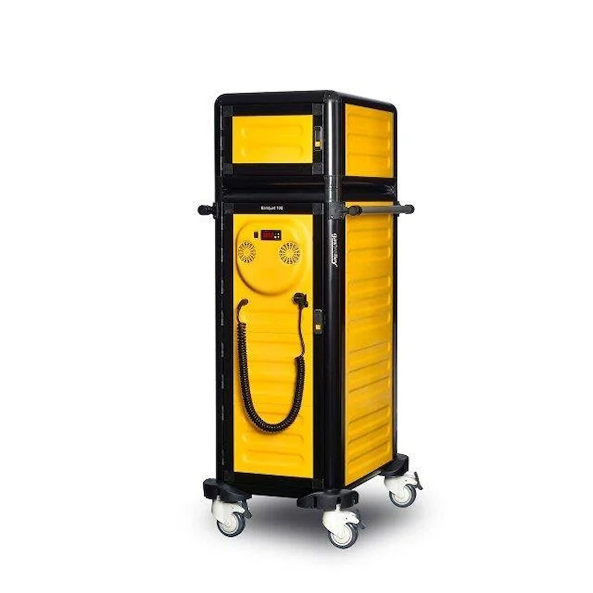 Gastrolley Tekli Hastane Tepsi Arabası 100 / 25 (Isıtmalı+Nötr) 57 x 79 x 158 (cm)