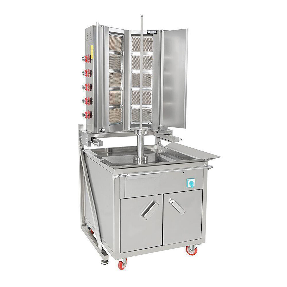 Himaksan Arabalı Döner Ocağı 12 Radyanlı Doğalgazlı