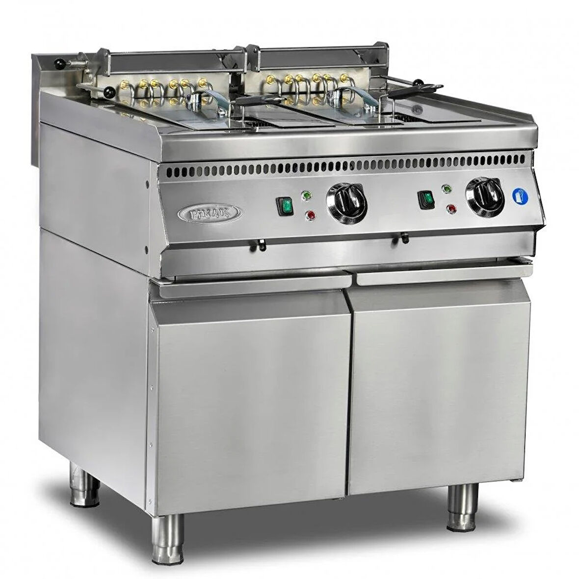 Pimak Elektrikli Fritöz 900 Seri  24 + 24 LT 80 x 90 x 85 (cm)